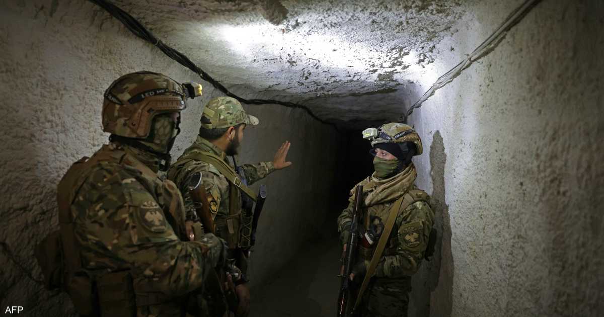 الجيش السوري يكتشف أنفاقا لحزب الله على حدود لبنان