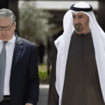 محمد بن زايد وستارمر يبحثان تطورات المنطقة وتداعياتها