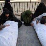 8 قتلى في غارة إسرائيلية وسط غزة