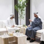 رئيس الإمارات ومحمد بن راشد: الإمارات واجهت الأزمة بصلابة