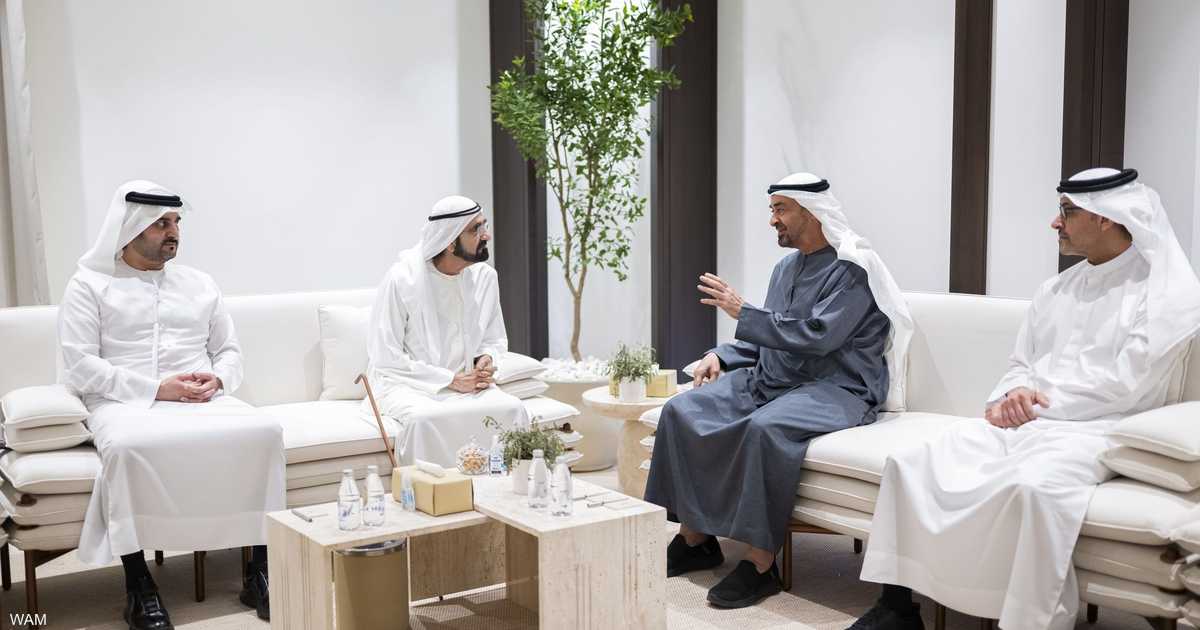 رئيس الإمارات ومحمد بن راشد: الإمارات واجهت الأزمة بصلابة