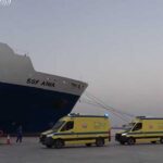 المستشفى الإماراتي العائم يستقبل 5 مرضى جدد من غزة