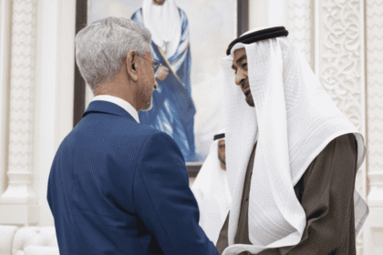رئيس الإمارات يستقبل وزير الشؤون الخارجية في الهند