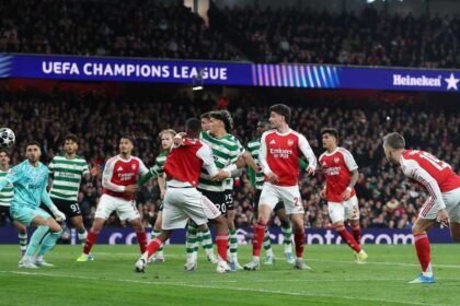 أرسنال يتجاوز سبورتنغ لشبونة بصعوبة ويصطدم بأتلتيكو مدريد