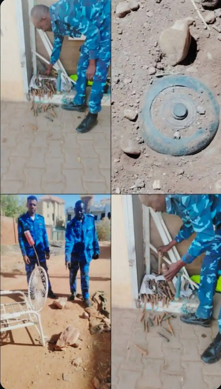 تفكيك لغم أرضي في منطقة الصافية بحري