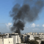 الجيش الإسرائيلي يقول إنه يتصدى لصواريخ أطلقت من إيران