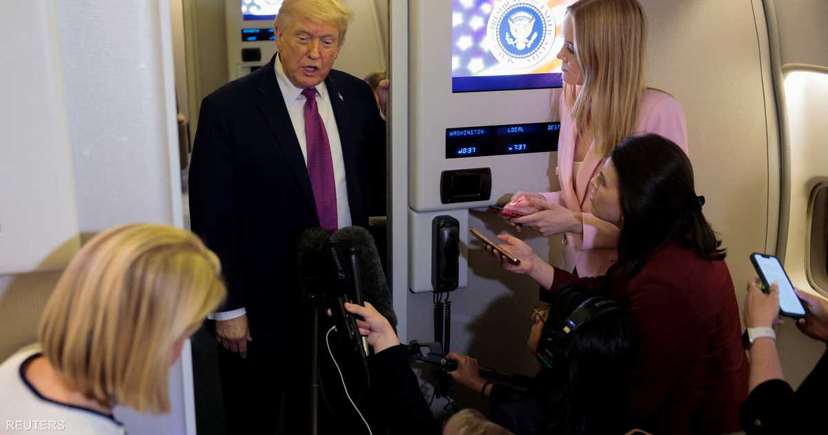 ترامب يلمّح لتطور إيجابي و"أخبار جيدة" بشأن إيران دون تفاصيل