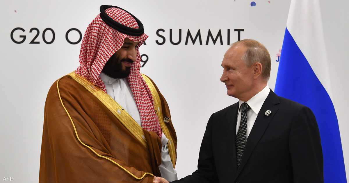 بوتين يؤكد لولي العهد السعودي دعم روسيا لأمن وسيادة المملكة