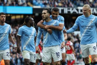 صراع اللقب.. مانشستر سيتي يفوز ويضيق الخناق على أرسنال