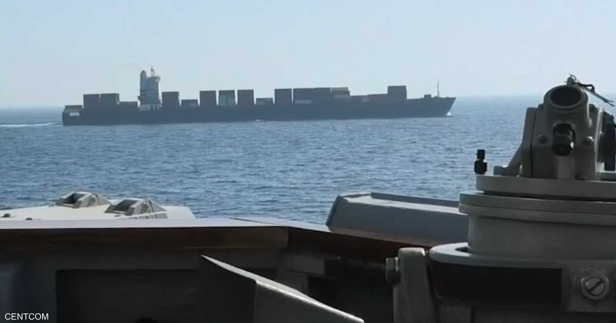 بعد إعلان ترامب.. فيديو للحظة إطلاق النار على سفينة إيرانية