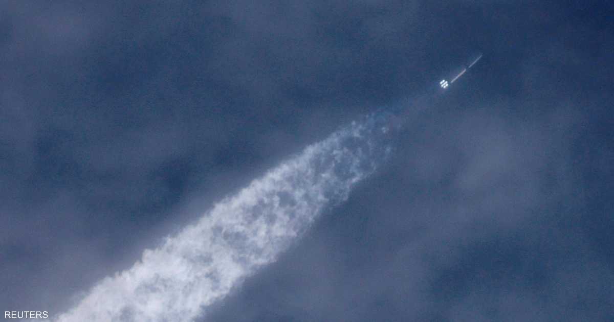 صاروخ يطلق قمرا اصطناعيا في مدار خاطئ