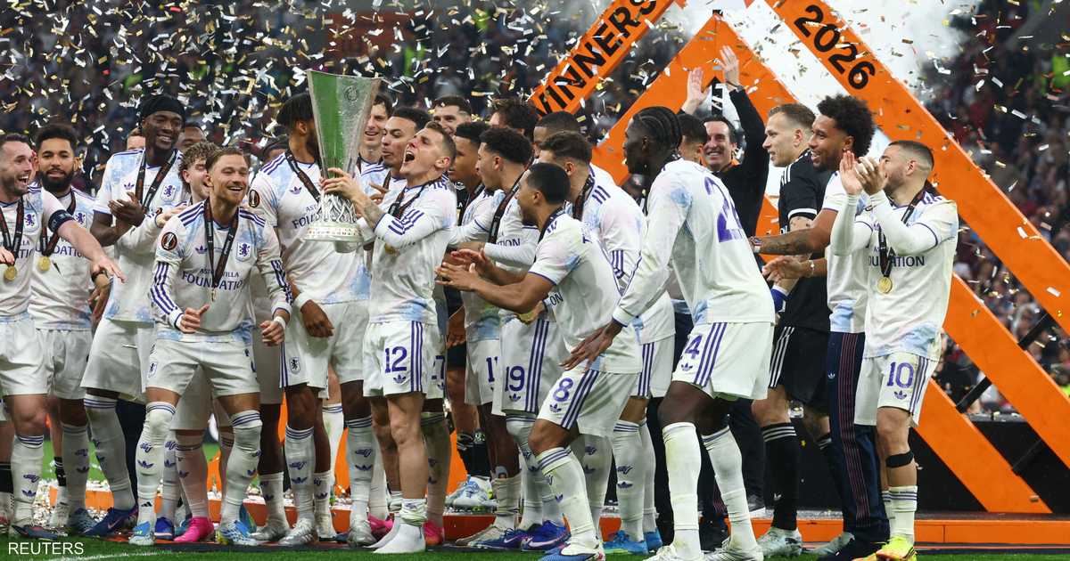 أستون فيلا تحقق لقب الدوري الأوروبي للمرة الأولى منذ 44 عاماً