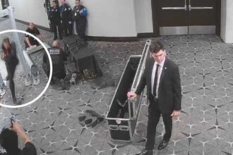 كول آلن يظهر في فيديو يطلق النار على ضابط في الخدمة السرية أثناء هجومه على حفل ترامب في واشنطن
