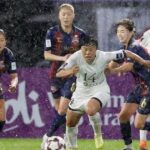 نادي ناغوهيانغ الكوري الشمالي يواجه نصف نهائي دوري أبطال آسيا للسيدات بعد فوزه على سوون إف سي.