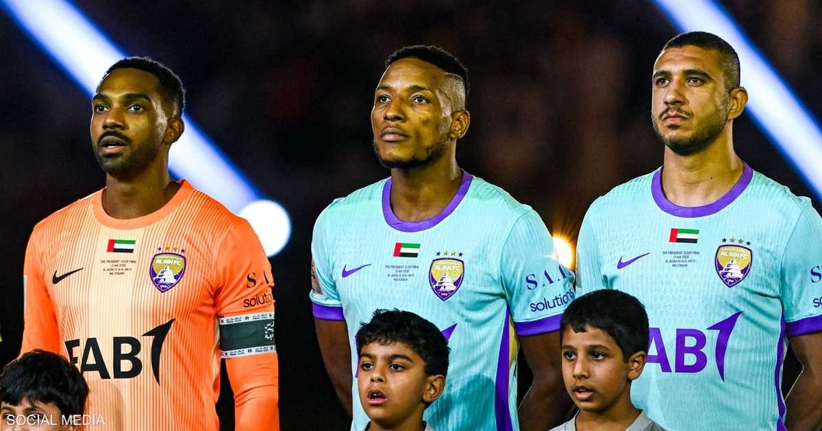 العين يفوز على الجزيرة ويحصد كأس رئيس الدولة 4-1