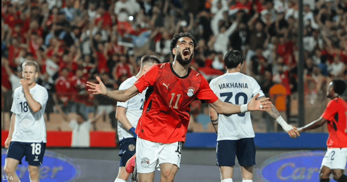 هدف زيكو الوحيد يفوز بالودية الرابعة للفراعنة استعدادا للمونديال