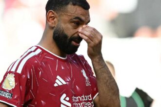 صلاح يودع ليفربول ويبكي بعد هدف التعادل في مباراة ودية الأخيرين للموسم