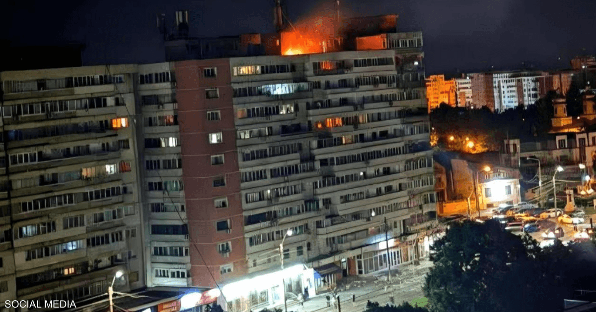 طائرة مسيّرة روسية تصيب مبنى سكنياً في رومانيا قرب الحدود مع أوكرانيا