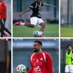 مصر تقدم تدريباتها قبل مواجهة روسيا الودية بكأس العالم.
