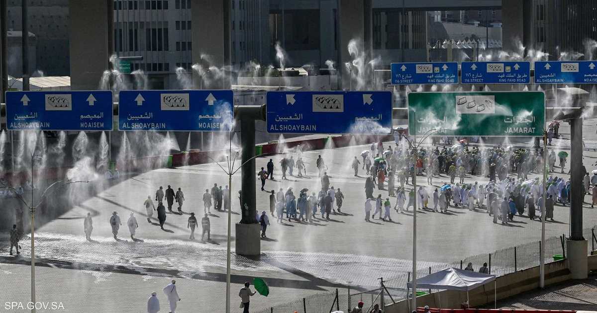 مشعر منى يشهد كثافة حركة حجاج الجمرات اليوم في موسم 2026