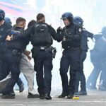 احتجاز 780 شخصاً في فرنسا بسبب أعمال شغب بعد فوز باريس سان جيرمان بالدوري الأوروبي