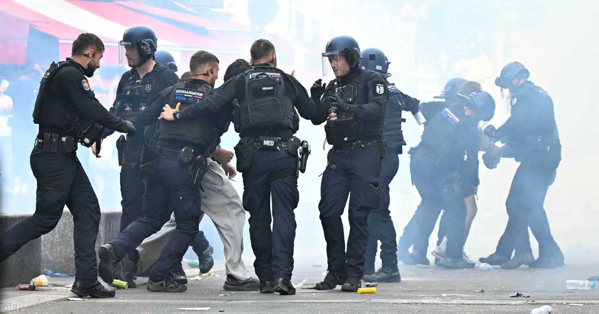 احتجاز 780 شخصاً في فرنسا بسبب أعمال شغب بعد فوز باريس سان جيرمان بالدوري الأوروبي