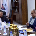 بحث المدير العام للشركة السودانية للموارد المعدنية مع مجموعة دال، الجوانب الفنية والإدارية لدخول مرحلة إنتاج الذهب.