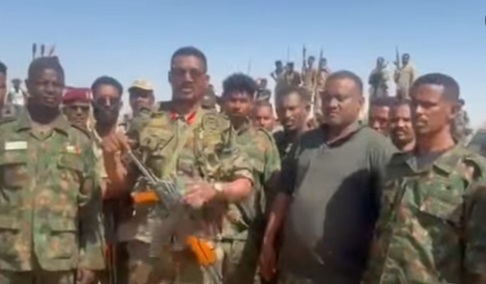 عزاء الشهيد في مواقع الواجب، والتصدي للاشاعات ضد قوات درع السودان.
