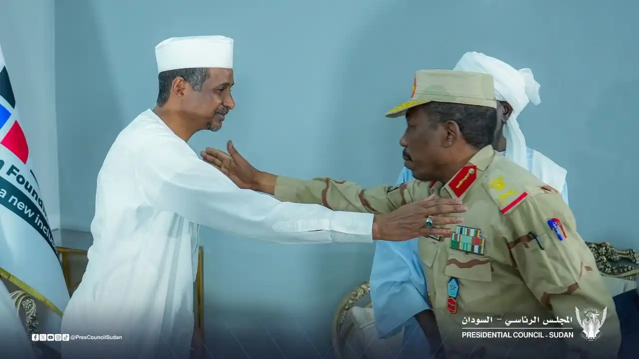 ظهور قائد عمليات الدعم السريع عثمان عمليات بعد غياب لأكثر من سنتين.