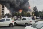 الحريق يندلع في مبنى تجاري كبير في إيران وسط تزايد الضغوط على وقف إطلاق النار مع الولايات المتحدة