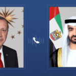 حرص الجانبان الإماراتي والتركي على مواصلة التعاون لتنمية العلاقات بينهما وتبني الشراكات التنموية.