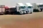 حركة الشاحنات بين المغرب ومالي متوقفة بسبب هجمات إرهابية على الحدود.