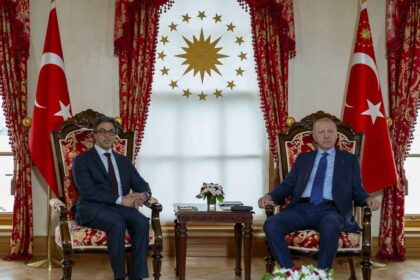 الشيخ منصور بن زايد يلتقي نظيره التركي لبحث التعاون والقضايا الإقليمية