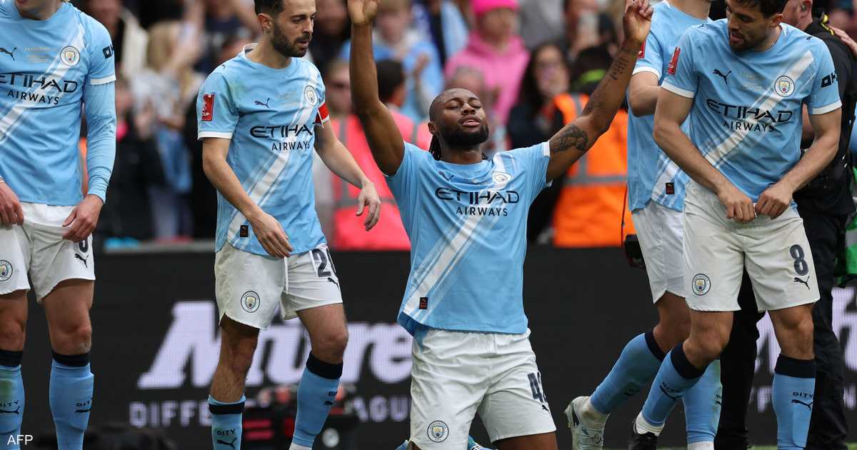 سيتي يفوز بكأس إنجلترا ويحافظ على اللقب للموسم الثاني توالياً