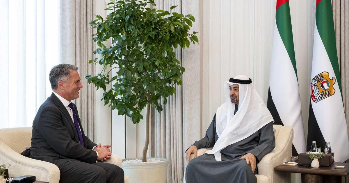 بحث تعزيز التعاون الدفاعي والاستراتيجي بين الإمارات وأستراليا في ظل التطورات الإقليمية.