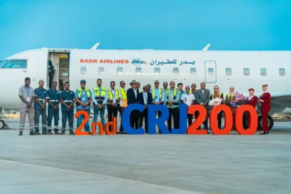 بدر للطيران تضيف طائرة Bombardier CRJ-200 جديدة إلى أسطولها.