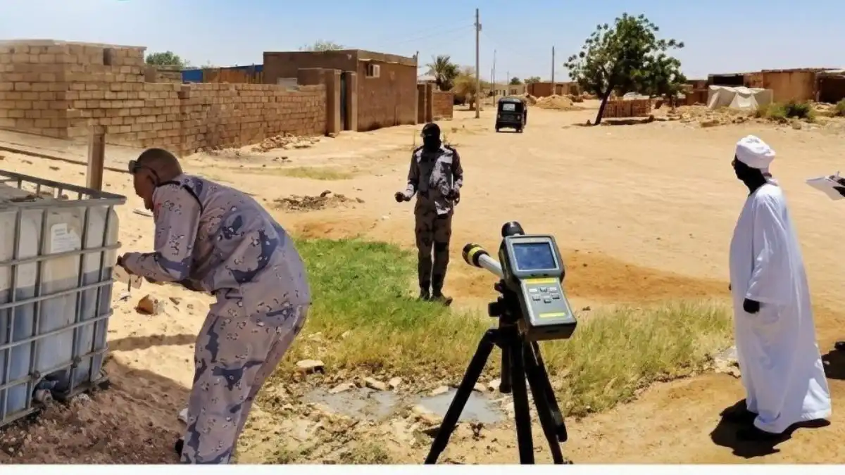 فريق الجمارك يعلن خلو وادي حلفا من التلوث الإشعاعي ويخطط لفحوصات أخرى للزئبق والسيانيد.