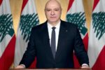 الرئيس اللبناني يؤكد استقلالية لبنان في المفاوضات مع إسرائيل ويطالب بإدارة أميركية أكيدة للمسار