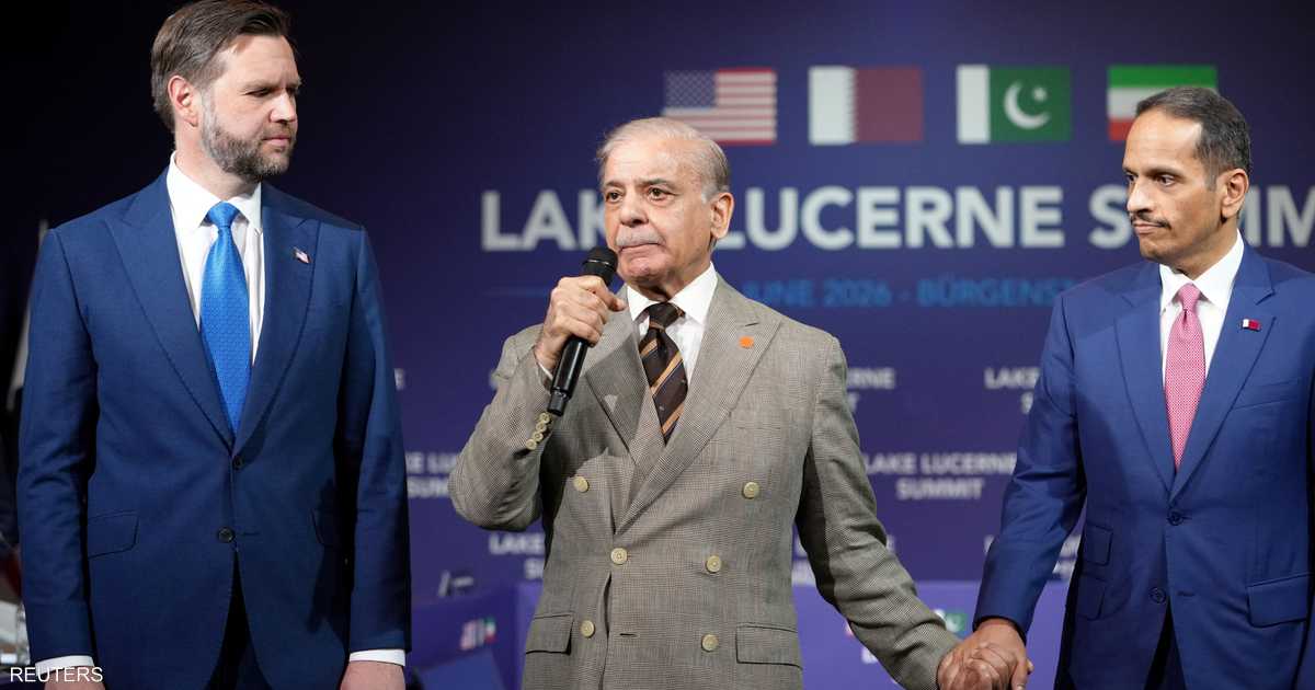 فانس وقاليباف يلتقيان في محادثات سويسرا لإنهاء الصراع بالشرق الأوسط