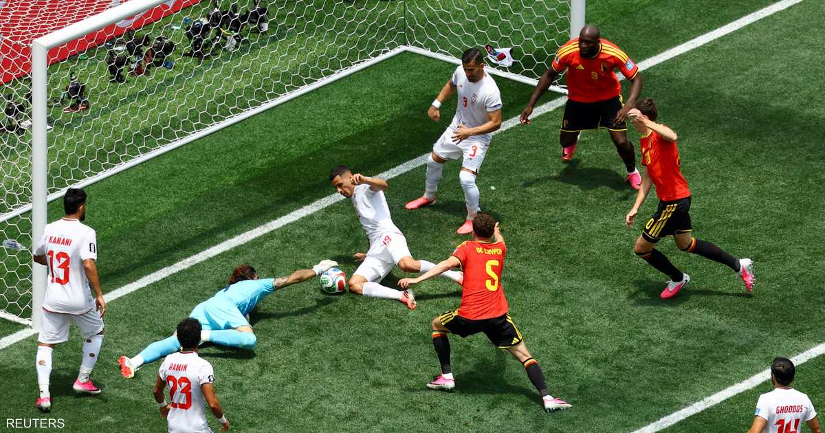 تعادل إيران وبلجيكا بنتيجة صفراء في الجولة الثانية من تصفيات كأس العالم.