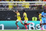 دانييل مونوز يضاعف أهدافه ويقود كولومبيا للتأهل إلى الدور الثاني في كأس العالم