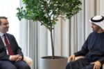 الشيخ محمد بن زايد يلتقي وزير الخارجية السوري ويبحث العلاقات الثنائية والتطورات الإقليمية