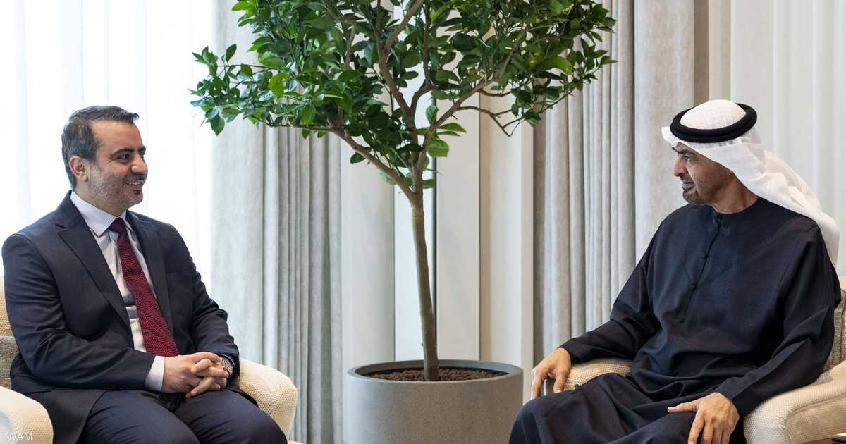 الشيخ محمد بن زايد يلتقي وزير الخارجية السوري ويبحث العلاقات الثنائية والتطورات الإقليمية