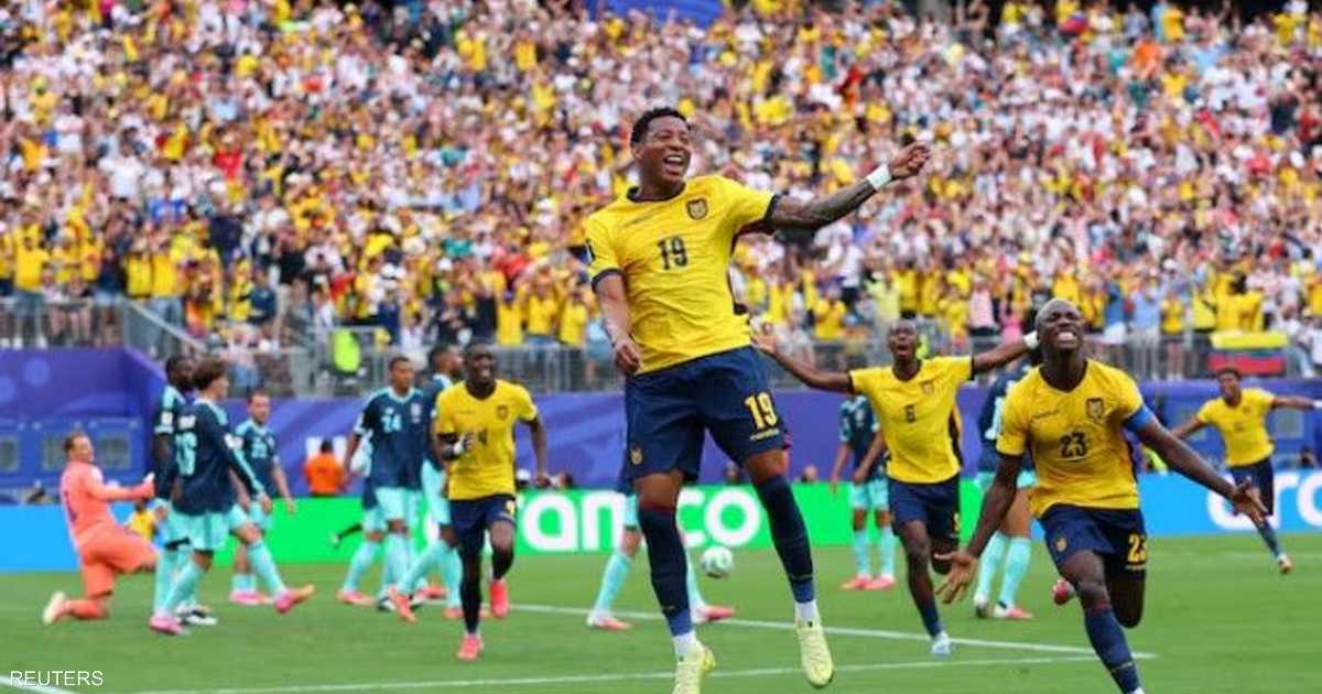 الإكوادور تغلب على ألمانيا بهدف في كأس العالم