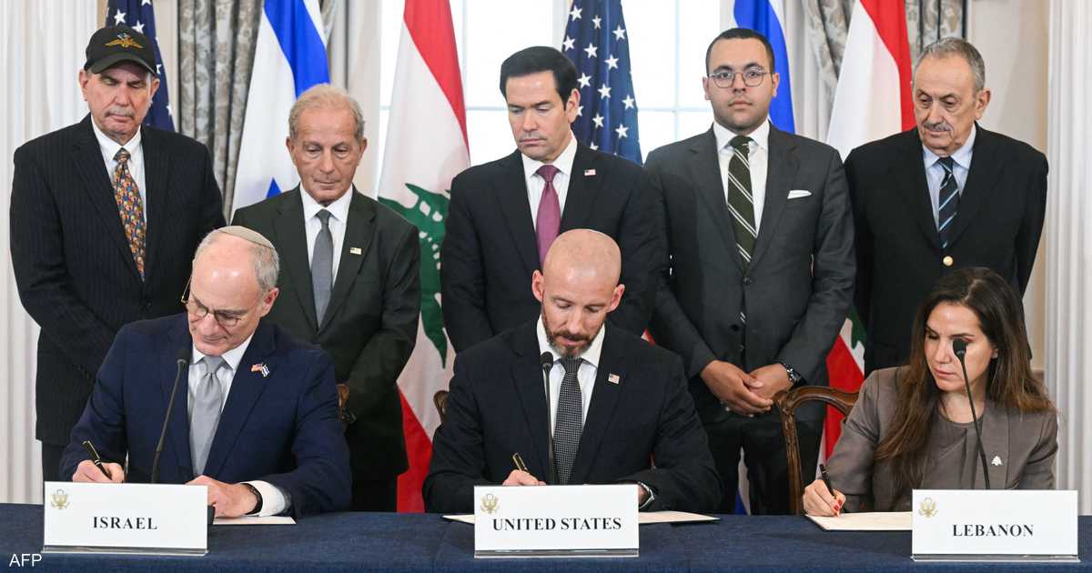 إسرائيل ولبنان توافقان على إطار لإنهاء الصراع بمساعدة أميركية