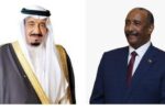 البرهان يبعث برقية تعزية للملك سلمان والامير محمد بن سلمان بمناسبة حادث الطائرة في رأس تنورة