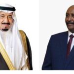 البرهان يبعث برقية تعزية للملك سلمان والامير محمد بن سلمان بمناسبة حادث الطائرة في رأس تنورة