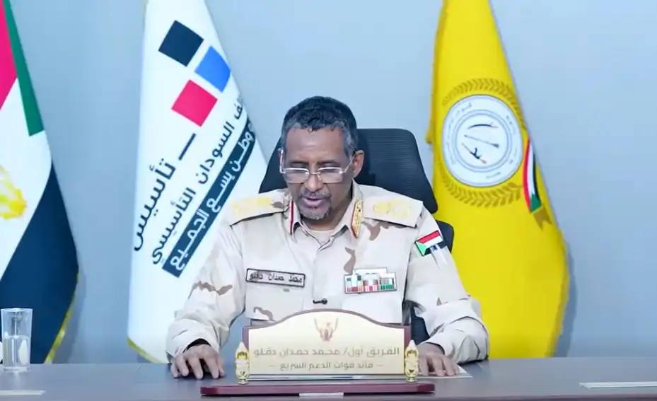 قيود جديدة من دقلو على حركة المسؤولين السياسيين والتنفيذيين.