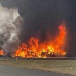 طائرة تحطم بالقرب من مطار لا رومانا وسجلت مقاطع مصورة