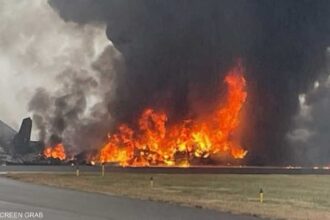 طائرة تحطم بالقرب من مطار لا رومانا وسجلت مقاطع مصورة